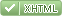 Síðan okkar er gild XHTML 1.0
