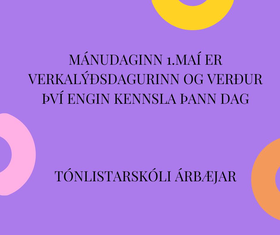 fyrstiMai